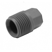 Zurn Fitting Plug/Test Plug Acetal Gray - QTP4T