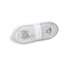 Bargman Interior Ceiling Light - 7.28 Inch X 4.33 Inch X 1.78 Inch Clear 