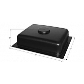 Icon 5 Gallon Waste Holding Tank -  22 Inch x 18 Inch x 6 Inch