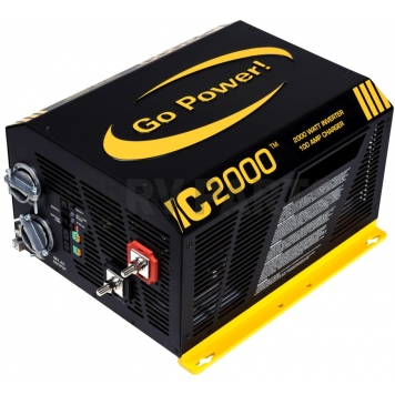Go Power IC 2000 Inverter with Charger and Transfer Switch - 80055