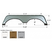 Icon Fender Skirt For Jayco Eagle/ Jay Flight/ Jay Flight G2/ Jay Flight Bungalow/ Octane 71 Inch x 16 Inch