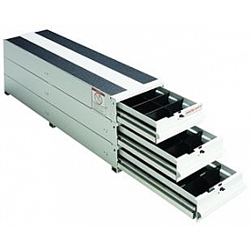 Weather Guard (Werner) Cargo Drawer Adjustable Aluminum Stacked - 327-3