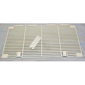 Dometic Air Conditioner Ceiling Assembly Grille Shell White - 3104928.001
