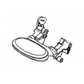 Thetford Bravura Toilet Flush Pedal - White Color - 33386