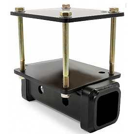 Eaz Lift Bike Rack Bumper Mount Adapter Steel Black - 48473