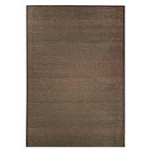 Crystal Art Gallery Carpet - 2-1/2 Foot x 7 Foot; Solid Espresso - 361476