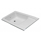 Specialty Recreation Step Bathtub 24 inch x 36 inch - LH Drain - White - ST2436WL