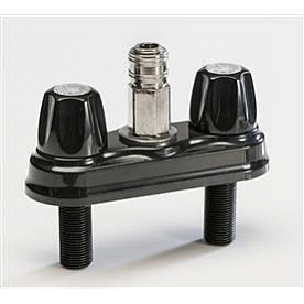 American Brass Exterior Spray Port Black Plastic CRD-EMPR-QDC-BLK