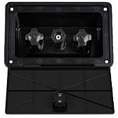 Dura Faucet Exterior Spray Port Quick Connect Valve White DF-SA185-WT