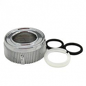 Dura Faucet Spout Nut Chrome Plastic DF-RK510-CP