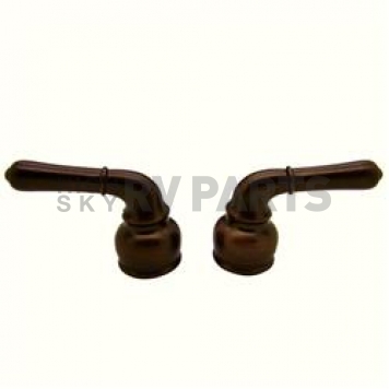 Dura Faucet Handle Bronze Zinc Set Of 2 for Kitchen/ Lavatory DF-RKCM-ORB