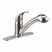 Dura Faucet Single Lever Handle Silver Brass for Kitchen DF-NMK852-SN
