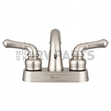 Dura Faucet 2 Teapot Handle Silver Plastic for Lavatory DF-PL620C-SN-3