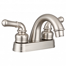 Dura Faucet 2 Teapot Handle Silver Plastic for Lavatory DF-PL620C-SN