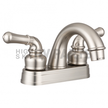 Dura Faucet 2 Teapot Handle Silver Plastic for Lavatory DF-PL620C-SN