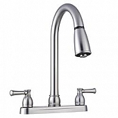 Dura Faucet  2 Teapot Designer Handle Silver Plastic for Kitchen DF-PK350L-SN