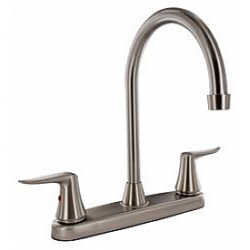 Valterra Faucet - Kitchen Or Galley  Plastic Brushed Nickel Plated - PF221403