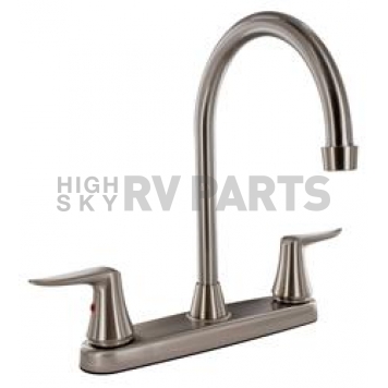Valterra Faucet - Kitchen Or Galley  Plastic Brushed Nickel Plated - PF221403