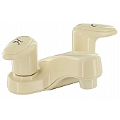 Phoenix Products Faucet 2 Lever Handle Biscuit Plastic for Lavatory PF222101