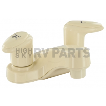 Phoenix Products Faucet 2 Lever Handle Biscuit Plastic for Lavatory PF222101
