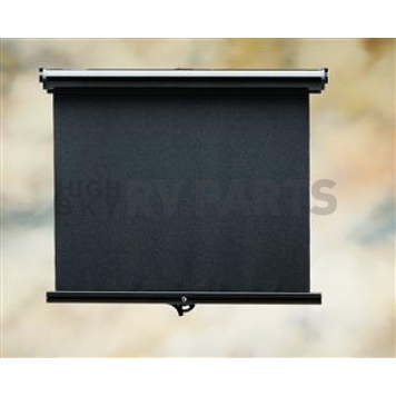 Carefree RV SmartVisor Windshield Shade Manual 28 Inch Black - JD028MA36