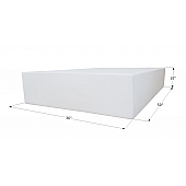 Jayco Fresh Water Tank 75 Gallon 50 inch x 36 inch x 10 inch Roto Molded With Fittings 14057