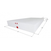 Jayco Fresh Water Tank 42 Gallon Capacity 60 inch x 31 inch x 5-3/4 inch - 14237