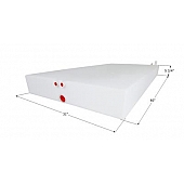 Jayco Fresh Water Tank 42 Gallon Capacity 60 inch x 31 inch x 5-3/4 inch - 14238