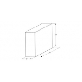 Icon Fresh Water Tank 51 Gallon 65 inch x 22 inch x 9 inch Without Fittings 12458