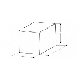 Icon Fresh Water Tank 15 Gallon 22 inch x 13 inch x 13 inch Without Fittings 12459