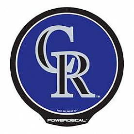LED Backlit Logo Colorado Rockies Logo with 3M Adhesion 