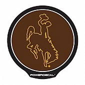 LED Backlit Logo University Of Wyoming Cowboys Logo with 3M Adhesion 