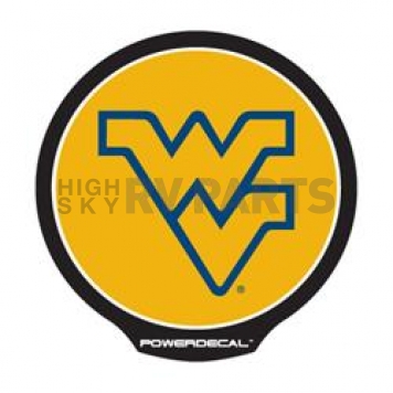LED Backlit Logo West Virginia University Logo with 3M Adhesion 