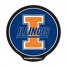 LED Backlit Logo University Of Illinois Logo with 3M Adhesion 