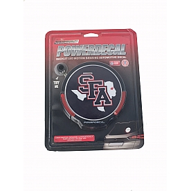 LED Backlit Logo Stephen F Austin with 3M Adhesion 