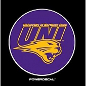 LED Backlit Logo Northern Iowa with 3M Adhesion 