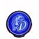 LED Backlit Logo Drake University with 3M Adhesion PWR250401