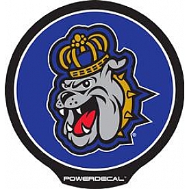 LED Backlit Logo James Madison University Dukes Logo with 3M Adhesion 