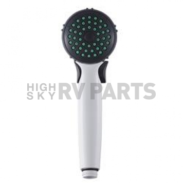 Dura Faucet Shower Head White 1/2 inch Single Function - DF-SA400-WT