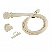 Dura Faucet Shower Head With 60 inch Hose & Trickle Valve Switch On - DF-SA130-BQ