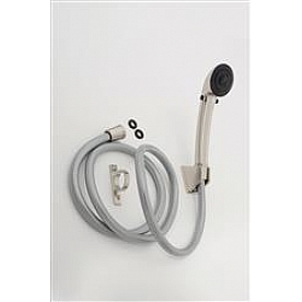 Empire Brass Multi-Purpose Shower Head with 60  inch Hose Nickel Plated - X-APS60-N