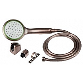Dura Faucet Shower Head with 60 inch Stainless Steel Hose - Brushed Satin Nickel - DF-SA470K-SN