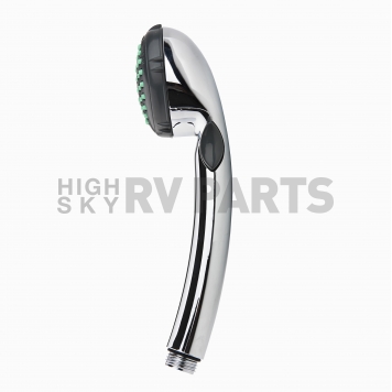 Dura Faucet Single Function Shower Head Chrome with Flow Control Switch - DF-SA400-CP-1