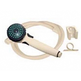 Phoenix Products Shower Head With 60 inch Vinyl Hose Biscuit - PF276043