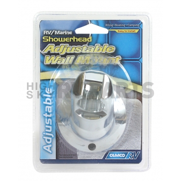 Camco Shower Adjustable Head Mount Chrome - 43719-1