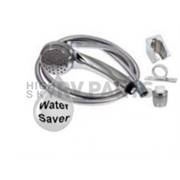 Phoenix Products Air Fusion Shower Head with 60 inch Stainless Steel Hose Chrome - PF276048