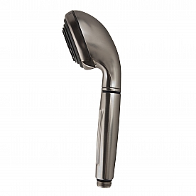 Dura Faucet Shower Head Grooved Grip Handle with 5 Spray Function Massage Setting - DF-SA430-SN