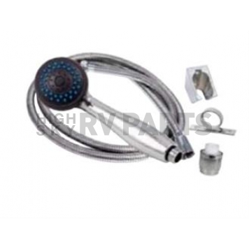 Phoenix Products 3 Function Shower Head with 60 inch Vinyl Hose - PF276054