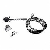 Dura Faucet Shower Head With 60 inch Vinyl Hose Chrome - DF-SA130-CP