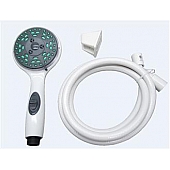 Empire Brass Shower Head 5 Function Massage Setting White - CRD-DX-APS80W